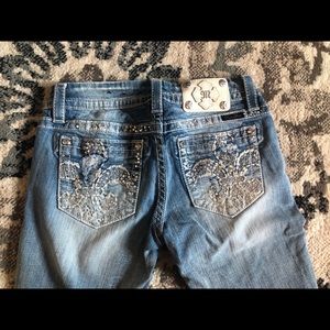 Miss me slim boot jeans size 27x33